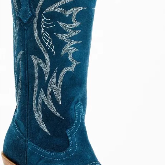 Idyllwind turquoise suede cowgirl boots - Picture 3 of 6